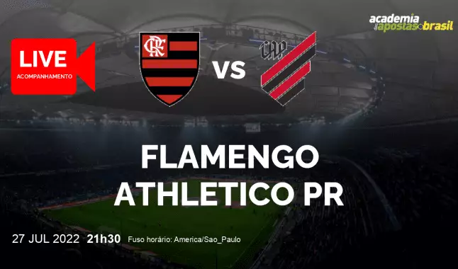 Flamengo Athletico PR livestream | Copa do Brasil | 27 julho 2022