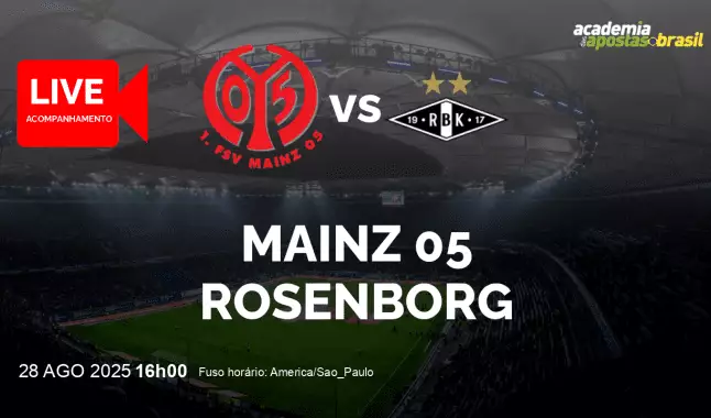 Mainz 05 Rosenborg livestream | Europa Conference League | 28 agosto 2025
