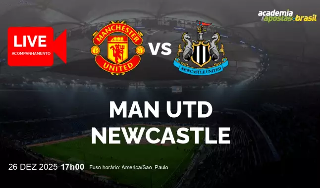 Man Utd Newcastle livestream | Premier League | 26 dezembro 2025
