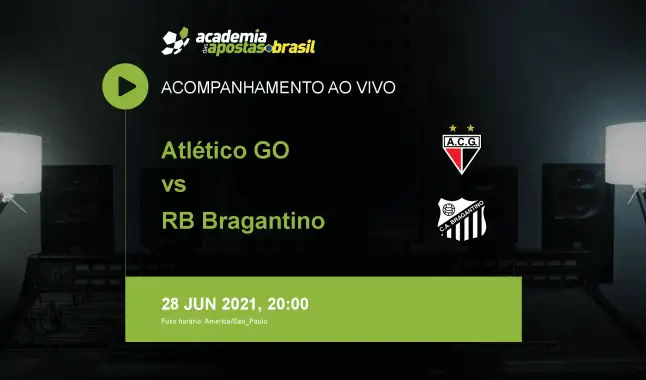Atlético GO RB Bragantino livestream | Brasileirão Série A | 28 junho 2021