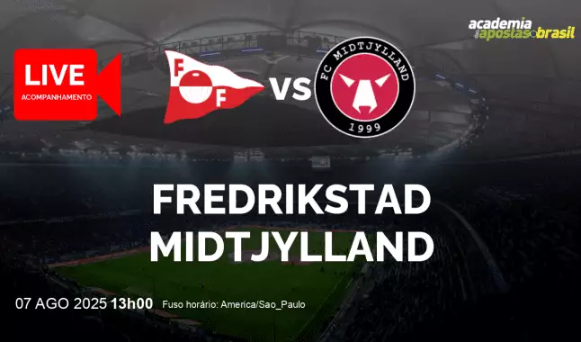 Fredrikstad Midtjylland livestream | Liga Europa | 07 agosto 2025