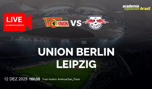Union Berlin Leipzig livestream | Bundesliga | 12 dezembro 2025