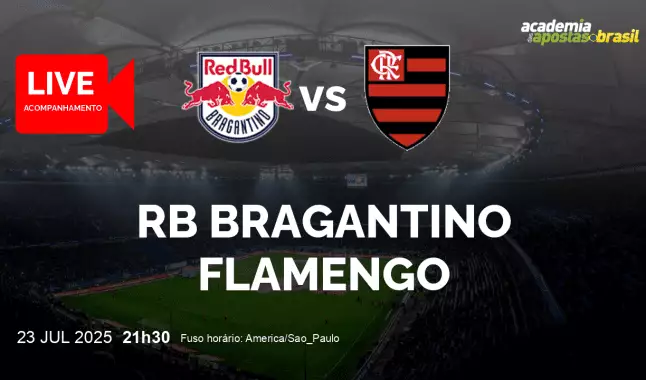 RB Bragantino Flamengo livestream | Brasileirão Série A | 23 julho 2025