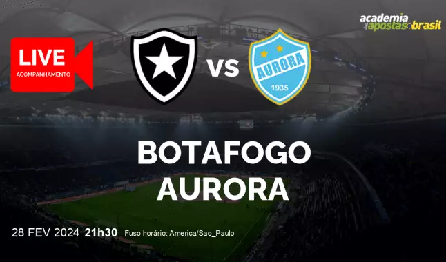 Botafogo Aurora livestream | Copa Libertadores da América | 28 fevereiro 2024