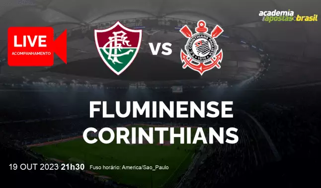 Fluminense Corinthians livestream | Brasileirão Série A | 19 outubro 2023