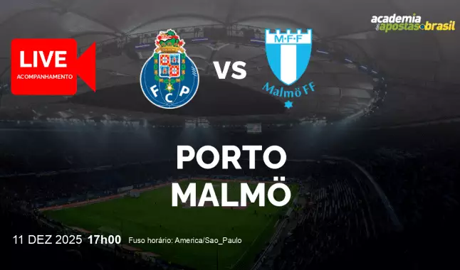 Porto Malmö livestream | Liga Europa | 11 dezembro 2025
