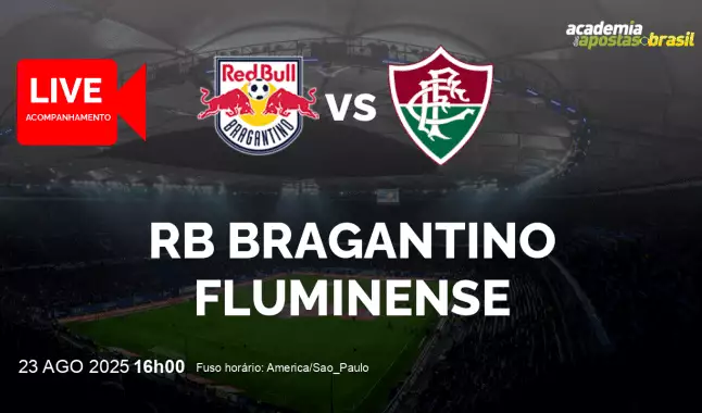RB Bragantino Fluminense livestream | Brasileirão Série A | 23 agosto 2025