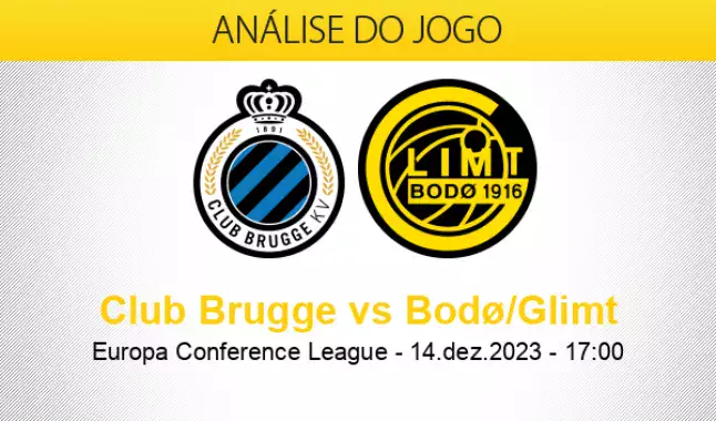 CLUB BRUGGE x BODO/GLIMT AO VIVO - LIGA DA CONFERÊNCIA EUROPEIA - EM TEMPO  REAL 