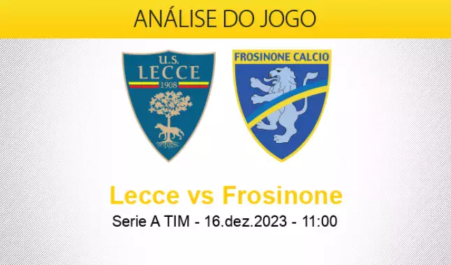 Palpite: Lecce x Frosinone – Campeonato Italiano (Série A) – 16/12